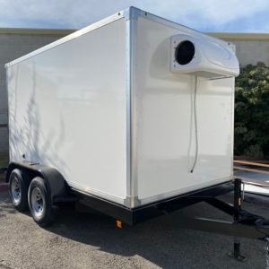 12' Economy Cold Box refrigerated trailer